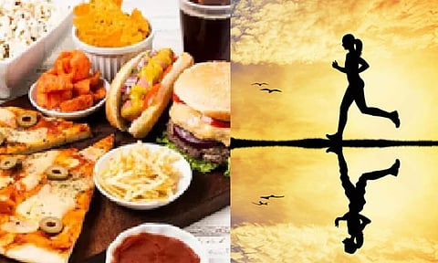 Representative image of Junk food and exercise 