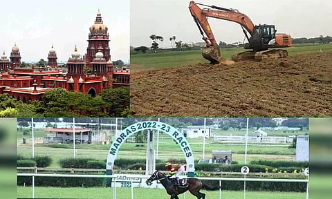 File image of the Madras High Court and Madras Race club 