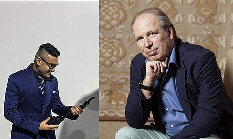Shashwat Sachdev and Hans Zimmer (Insta/shashwatology and AP) 