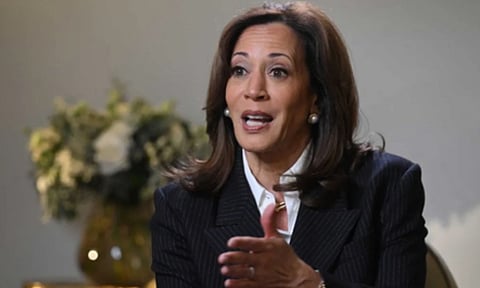 Former US Vice President Kamala Harris (Photo: IANS)