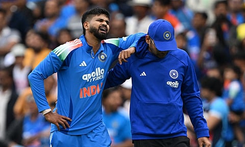 Shreya Iyer during the ODI 