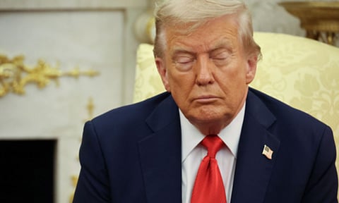 US President Donald Trump