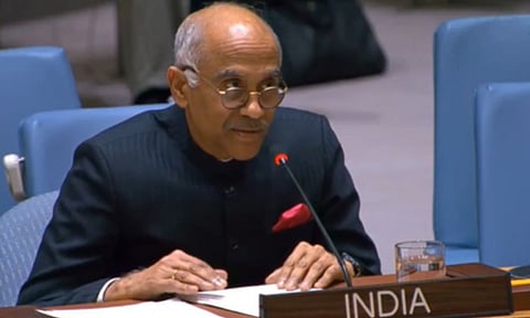  India’s candidate for the International Tribunal for the Law of the Sea (ITLOS) Bimal Patel(Photo: IANS)