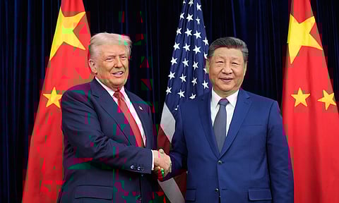 Donald Trump & Xi Jinping (PTI)