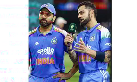 Virat Kohli and Rohit Sharma (Photo: IANS)