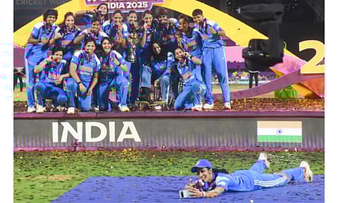 Womens World Cup champions team India (Photo: IANS)