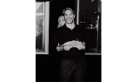 Jennifer Aniston with her boyfriend Jim Curtis (Photo: Instagram/jenniferaniston)