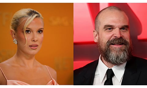 Millie Bobby Brown; David Harbour