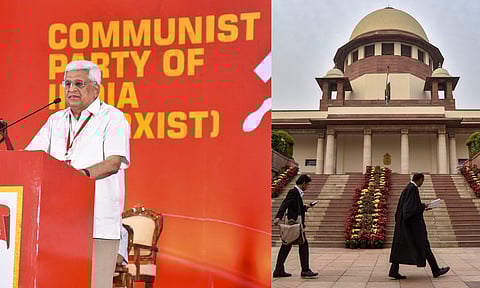CPM & Supreme Court of India (PTI) 