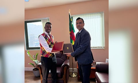 Visual from the exchange (IANS) 