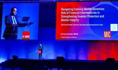 Securities and Exchange Board of India (SEBI) Chairman Tuhin Kanta Pandey (Photo: IANS)