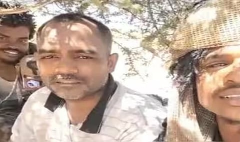 Adarsh Behera, a 36-year-old Indian national, was kidnapped by the RSF from El-Fasher. Image Courtesy: @WorldMonitor247/X