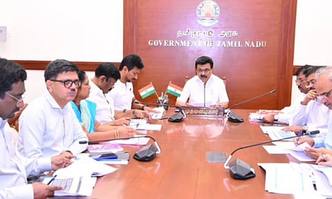 Chief Minister MK Stalin reviewed the progress of various schemes announced in the state assembly 
