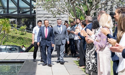 Anjani Sinha takes charge as US Envoy to Singapore (IANS)