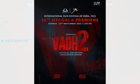 Vadh 2 will premiere at 56th International Film Festival of India (IANS)