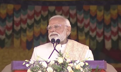Prime Narendra Modi's address in Bhutan (IANS) 
