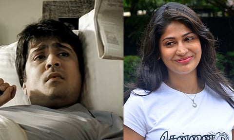 (L-R) Late actor Abhinay, Chennai 28 fame actress Vijayalakshmi