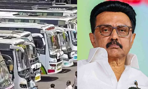 (L) Omni bus; (R) CM Stalin