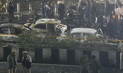 CCTV footage shows precise moment of Red Fort blast, chaos and panic thereafter