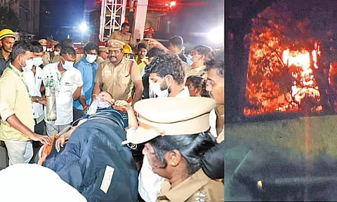 Visuals from the spot (Photo: Daily Thanthi)