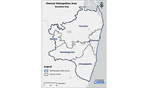 Chennai Metropolitan Area (Photo: cumta.tn.gov.in)