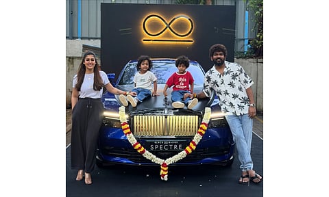 Nayanthara, Vignesh Shivan and their twins (IANS) 