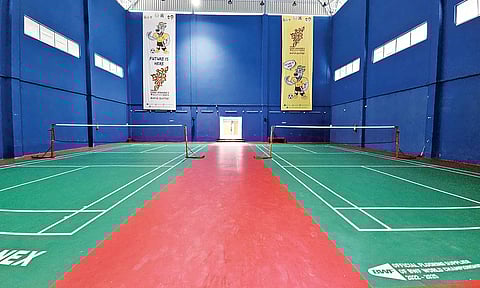 The badminton court at the Chief Minister Mini Stadium in Kolathur constituency opened in August