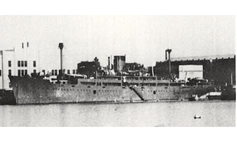 Old picture of the Japanese ship (Photo: IANS)