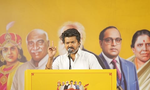 Tamilaga Vettri Kazhgam chief Vijay 