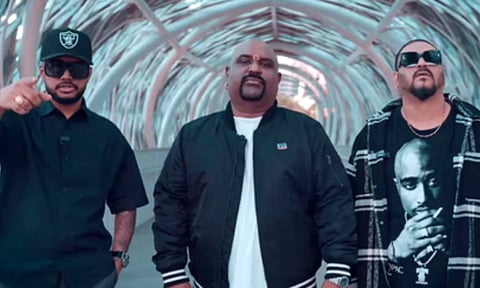 Malaysian Tamil rappers Yogi B, Dr Burn and Emcee Jesz (IANS)