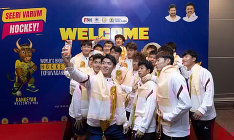 China's Junior hockey team from Chennai (IANS) 
