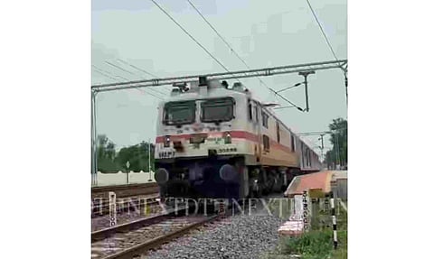 Southern Railway spl train touches 145 kmph on Kovai-Jolarpettai high-speed trial run