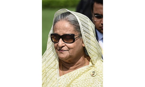 Former Bangladesh Prime Minister Sheikh Hasina