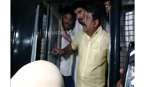 Tamil Nadu BJP chief Nainar Nagenthran (Photo: Thanthi TV)