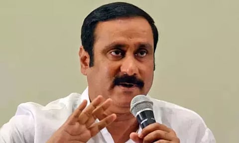 PMK leader Anbumani Ramadoss