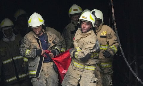 Visual from the spot (AP)