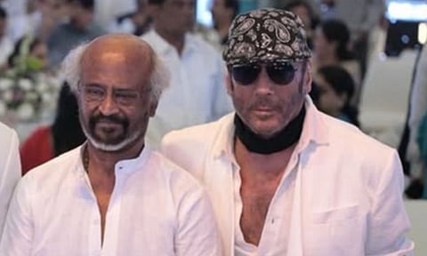 Rajinikanth and Jackie Shroff (IANS) 
