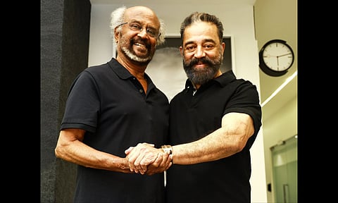 Kamal & Rajini (X/@ikamalhaasan) 