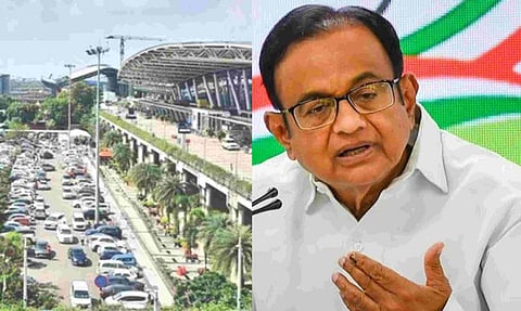 P Chidambaram flags foul smell at Chennai airport; AAI says garbage truck caused odour