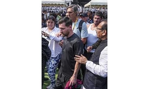 Football star Lionel Messi (Photo: PTI)