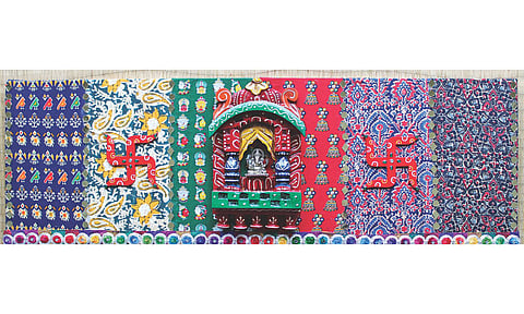 An art piece from the exhibition 