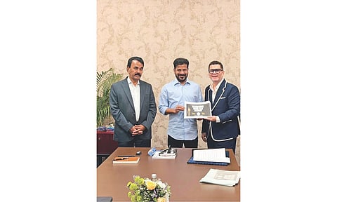 CM Revanth Reddy announces a historic multi-year partnership between the Telangana government and IIFA Weekend & Awards, including IIFA Utsavam, in Telangana.