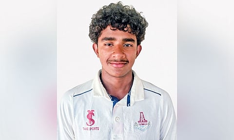 Tamil Nadu batsmen Arya Ganesh