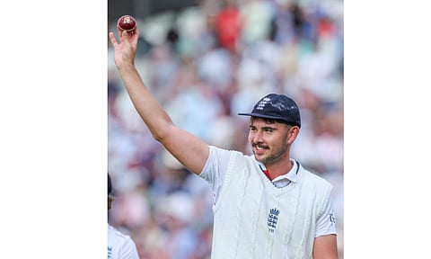 England cricketer Gus Atkinson (Photo: IANS)