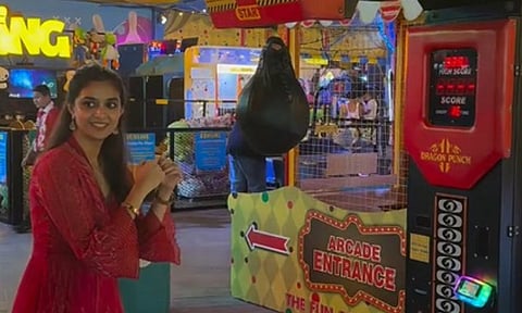 Screengrab from the video