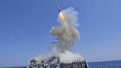 Representative image of missile