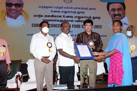 Health Minister Ma Subramanian inaugurated a State level conference and workshop for food safety officials in T Nagar on Friday