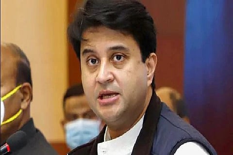 Civil Aviation Minister Jyotiraditya Scindia