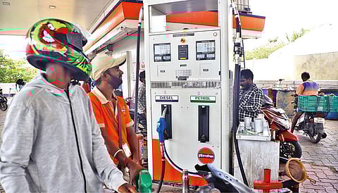 Many delivery executives lament that their take-home money has decreased, as fuel prices surge every day