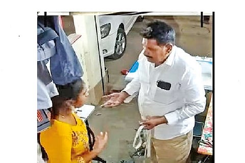 Screengrab from the video